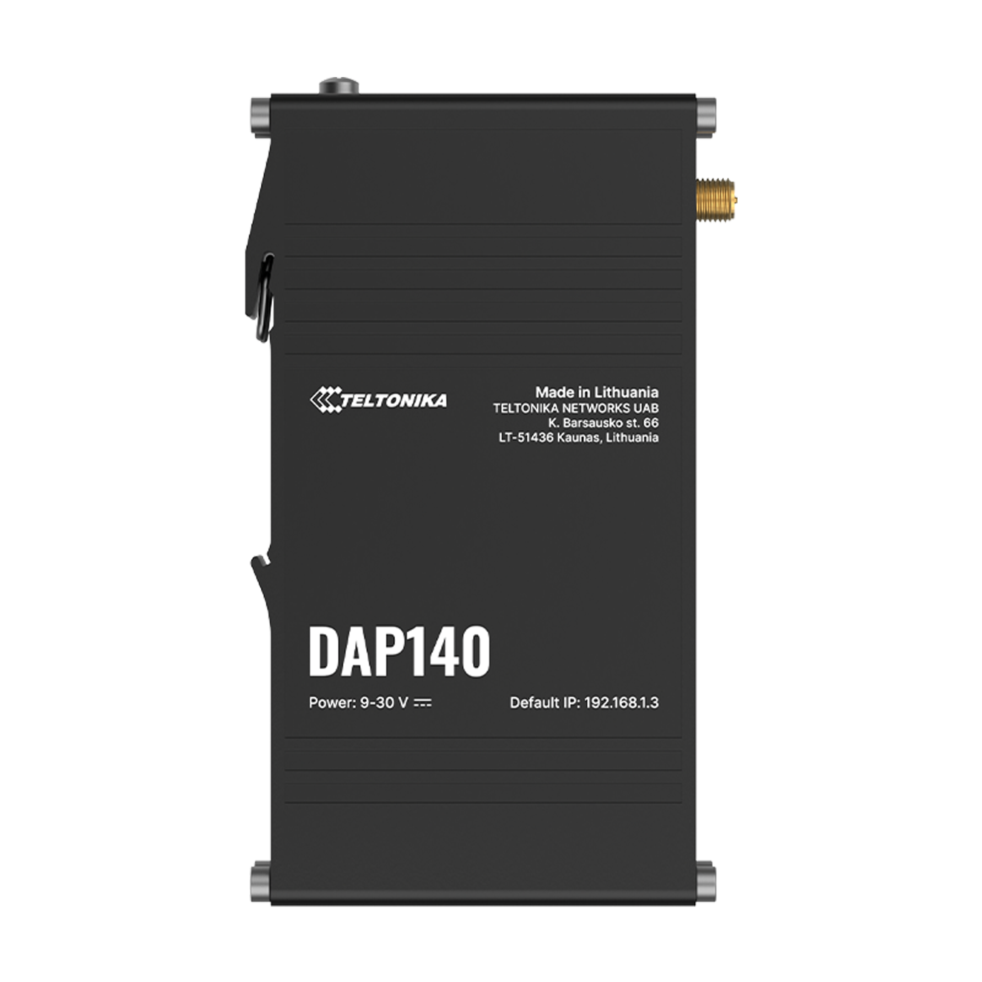 Teltonika DAP140000000  Industrial Wireless Access Point 2xRJ45 10/100 Mbps WiFi4