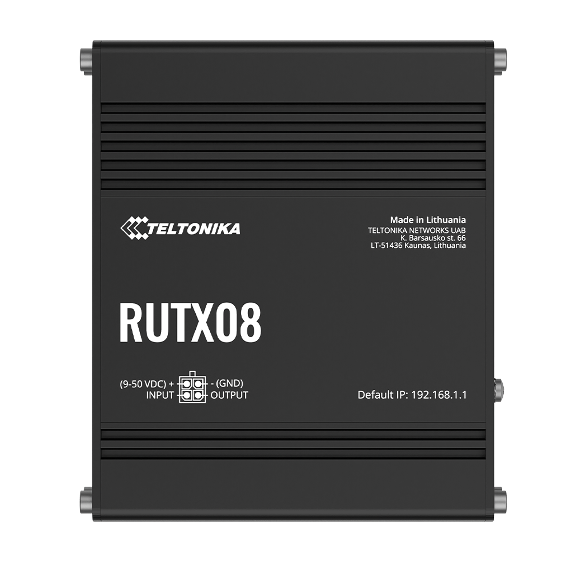 Teltonika RUTX08000200 Industrial Cellular Router 4G/3G/2G Cat4 WiFi Dual SIM Auto Failover WAN Fail