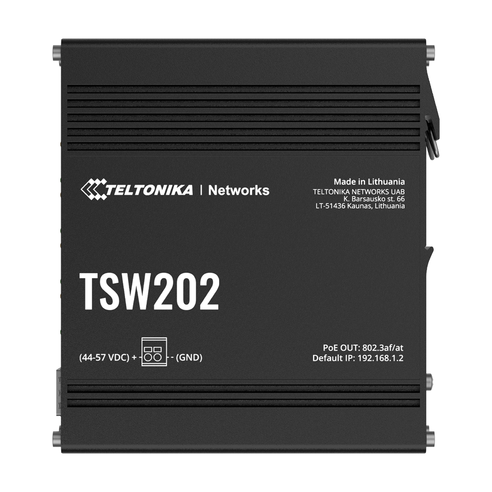 Teltonika TSW202000040 Layer 2 Managed Switch 8x PoE+ 10/100/1000 Mbps 2xSFP 240W Compatible w/RMS