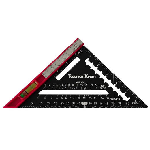 Picture of 6-in-1 Multi-Functional Carpenter's Square 7in (17.8cm) SAE With Level Aluminium & ABS