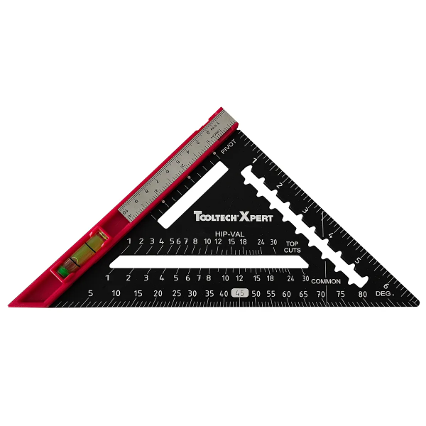 Picture of 6-in-1 Multi-Functional Carpenter's Square 7in (17.8cm) SAE With Level Aluminium & ABS