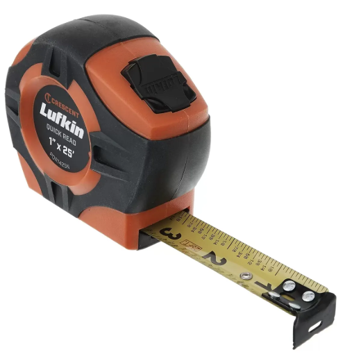 Picture of Tape Measure 25ft x 1in Quickread