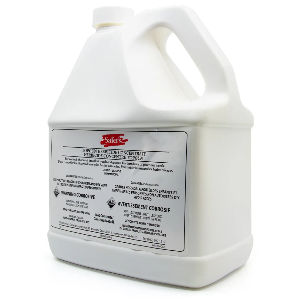 Picture of Safer's Top Gun Herbicide Concentrate 4L