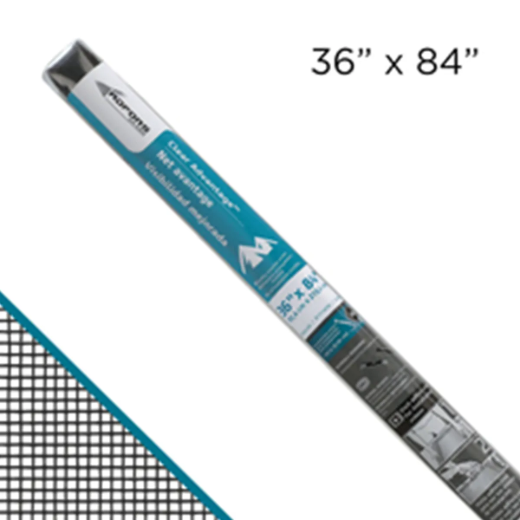 Picture of Clear Advantage Insect Screen 36 x 84in Charcoal