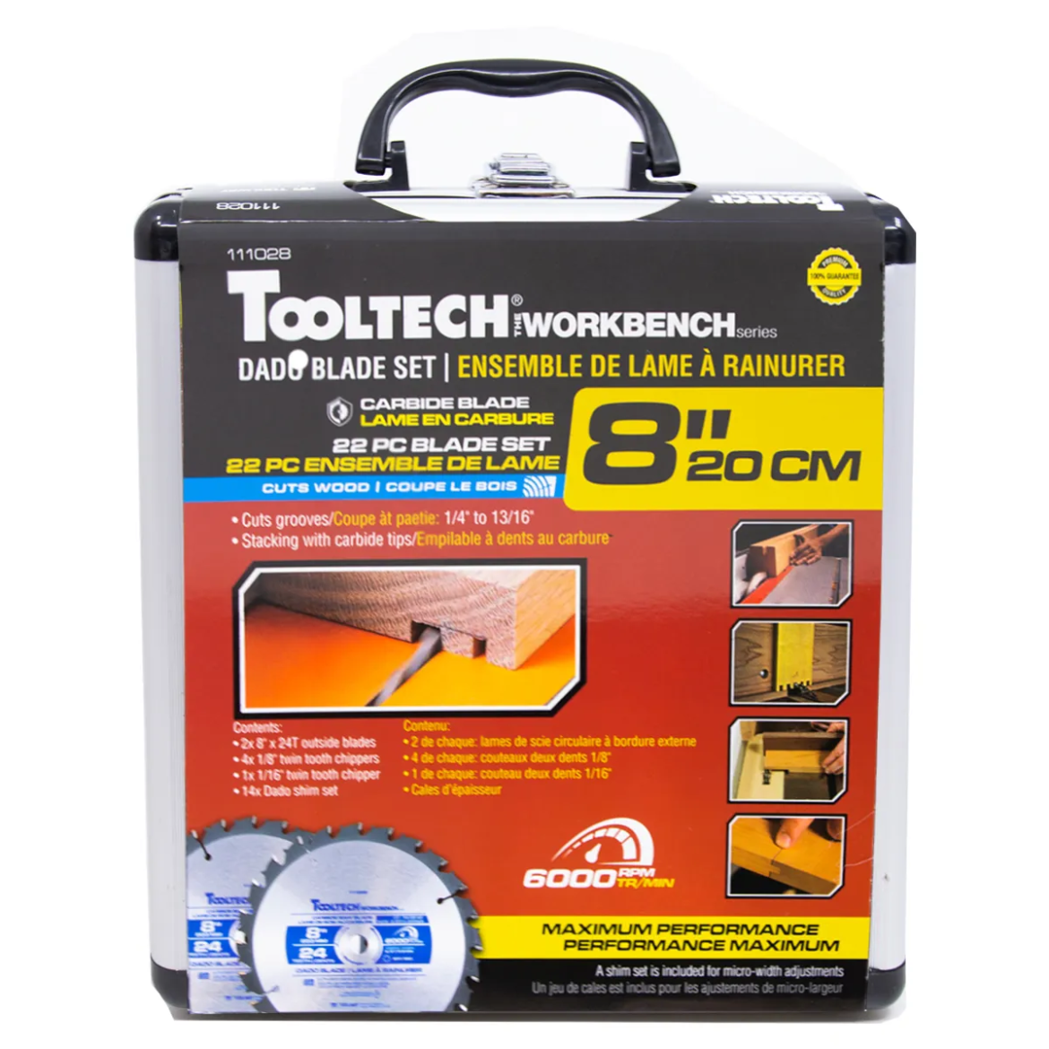 Picture of 8in Dado Blade Set for Wood