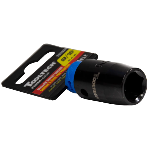 Picture of Shallow Impact Socket 9/16in x 1/2in Drive Cr-V - SAE