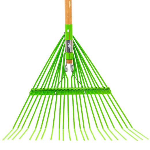 Picture of 18PK Lawn & Leaf Rake Flex-Steel 22-Tine 22in 54in Wood Handle