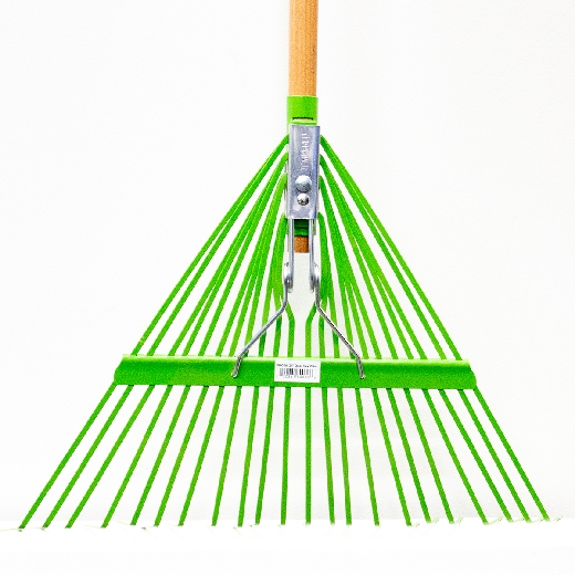 Picture of 18PK Lawn & Leaf Rake Flex-Steel 22-Tine 22" 54" Wood Handle