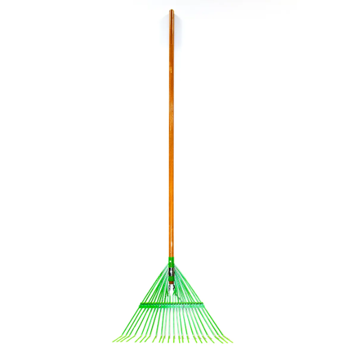 Picture of 18PK Lawn & Leaf Rake Flex-Steel 22-Tine 22in 54in Wood Handle