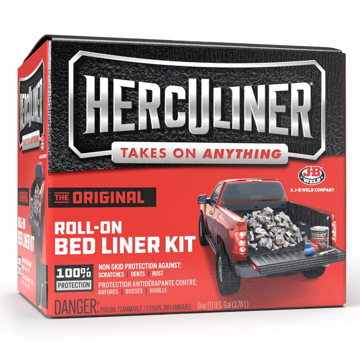 Picture of Herculiner Truck Bed Liner Kit 1gal Black