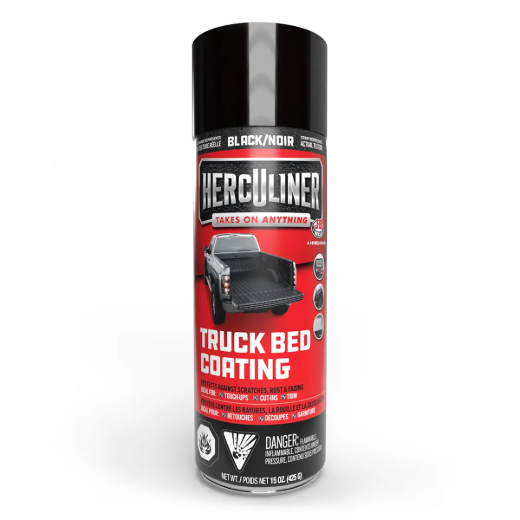 Picture of Herculiner Truck Bed Liner Coating Aerosol 15oz Black