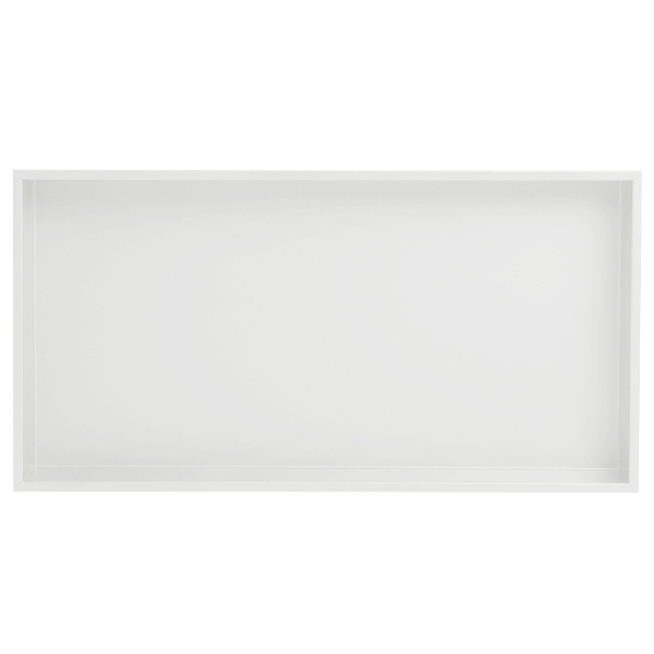 Picture of Stainless Steel Shower Niche W24 x H12 x D3.94in White
