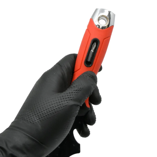 Picture of 9-In-1 Multi-Purpose Putty Knife 3in (75mm) SS Blade Soft Handle