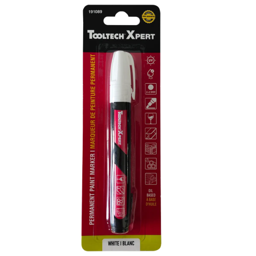 Picture of Oil Based Permanent Paint Marker White