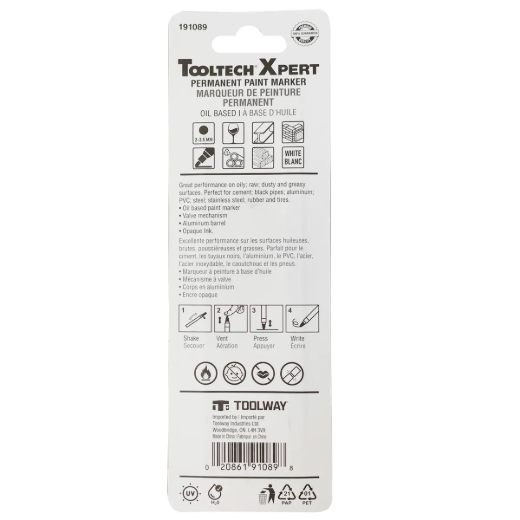 Picture of Oil Based Permanent Paint Marker White