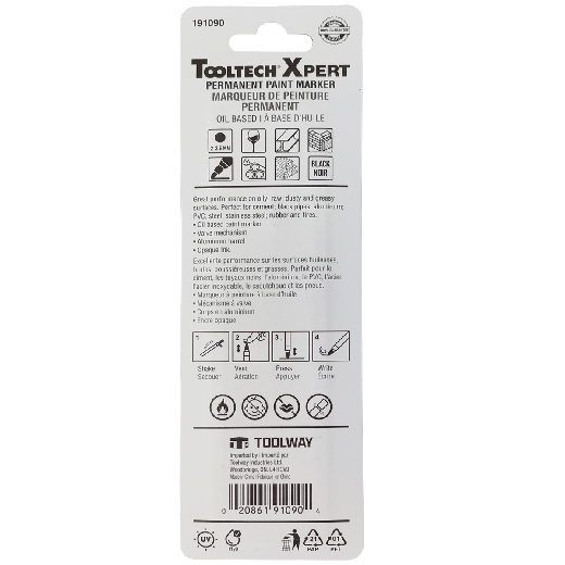 Picture of Oil Based Permanent Paint Marker Black