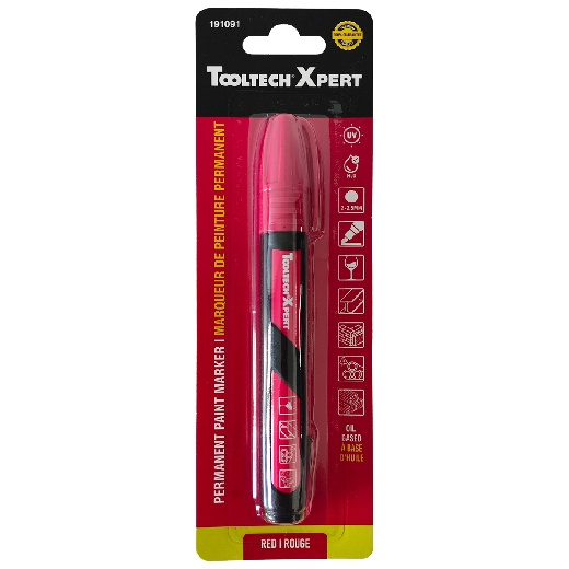 Picture of Oil Based Permanent Paint Marker Red