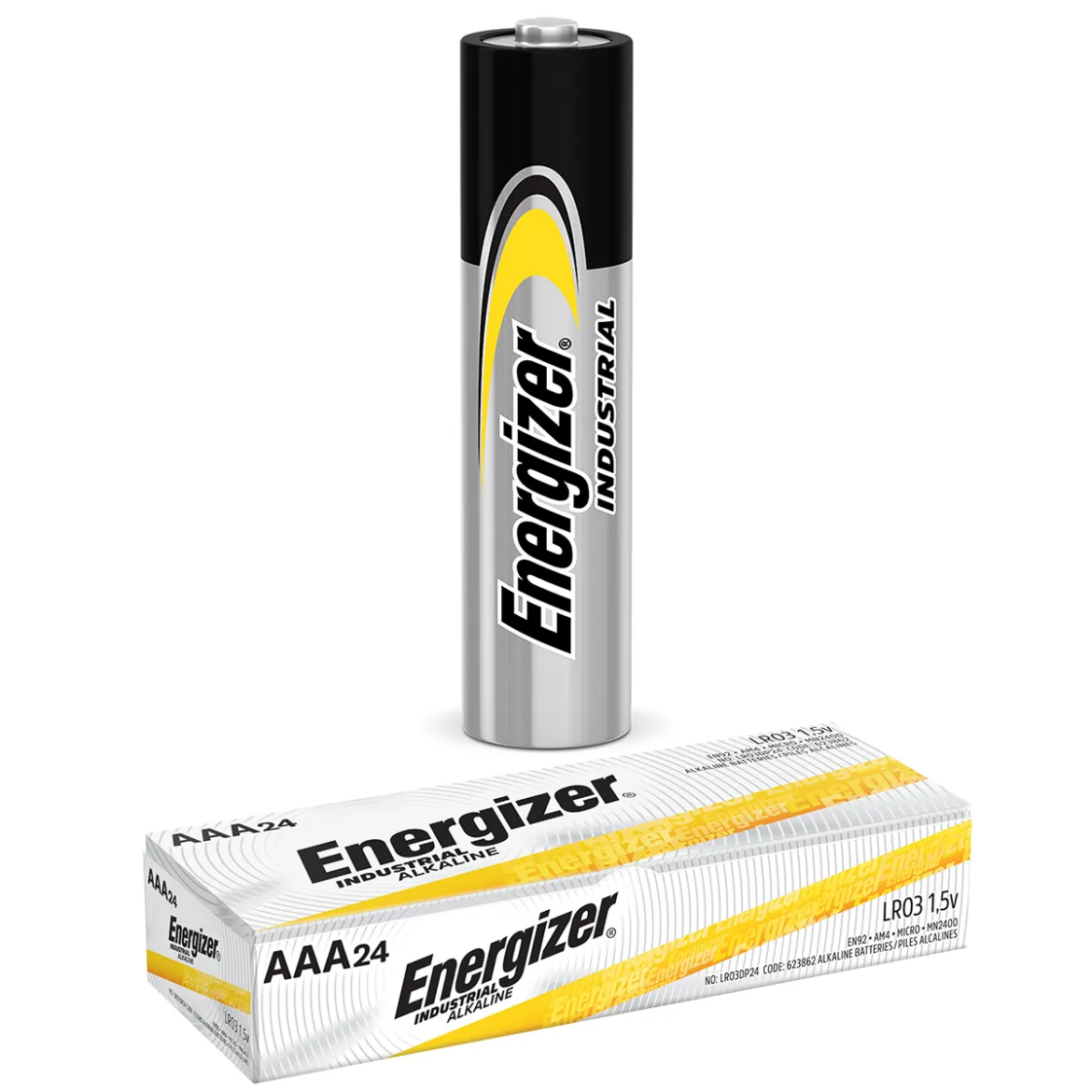 Picture of 24PK Energizer Industrial Alkaline AAA Battery