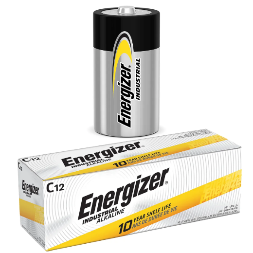 Picture of 12PK Energizer Industrial Alkaline C Battery