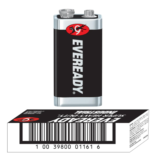 Picture of 1PC Eveready Super Heavy Duty 9 Volt Battery