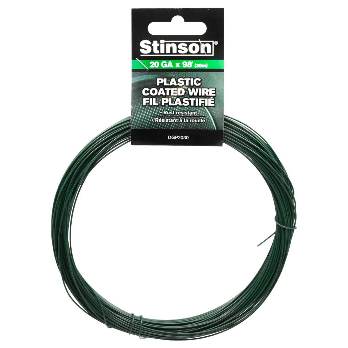 Picture of PVC Coated Steel Tie Wire 20ga x 30m Green