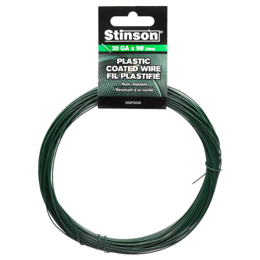 Picture of PVC Coated Steel Tie Wire 20ga x 30m Green