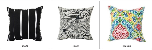 Picture of Outdoor Toss Pillow 16in x 16in Pallet Deal Combo #1