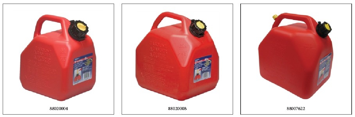 Picture of Mixed Scepter Gas Cans