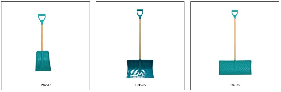 Picture of Mixed Snow Shovels - Made in Canada