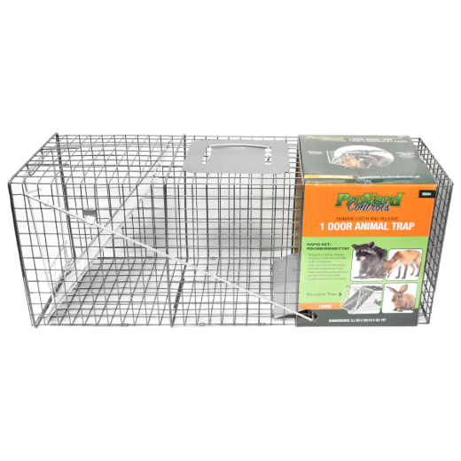Picture of 1-Door Animal Trap (L) 32in x 12in x 10in