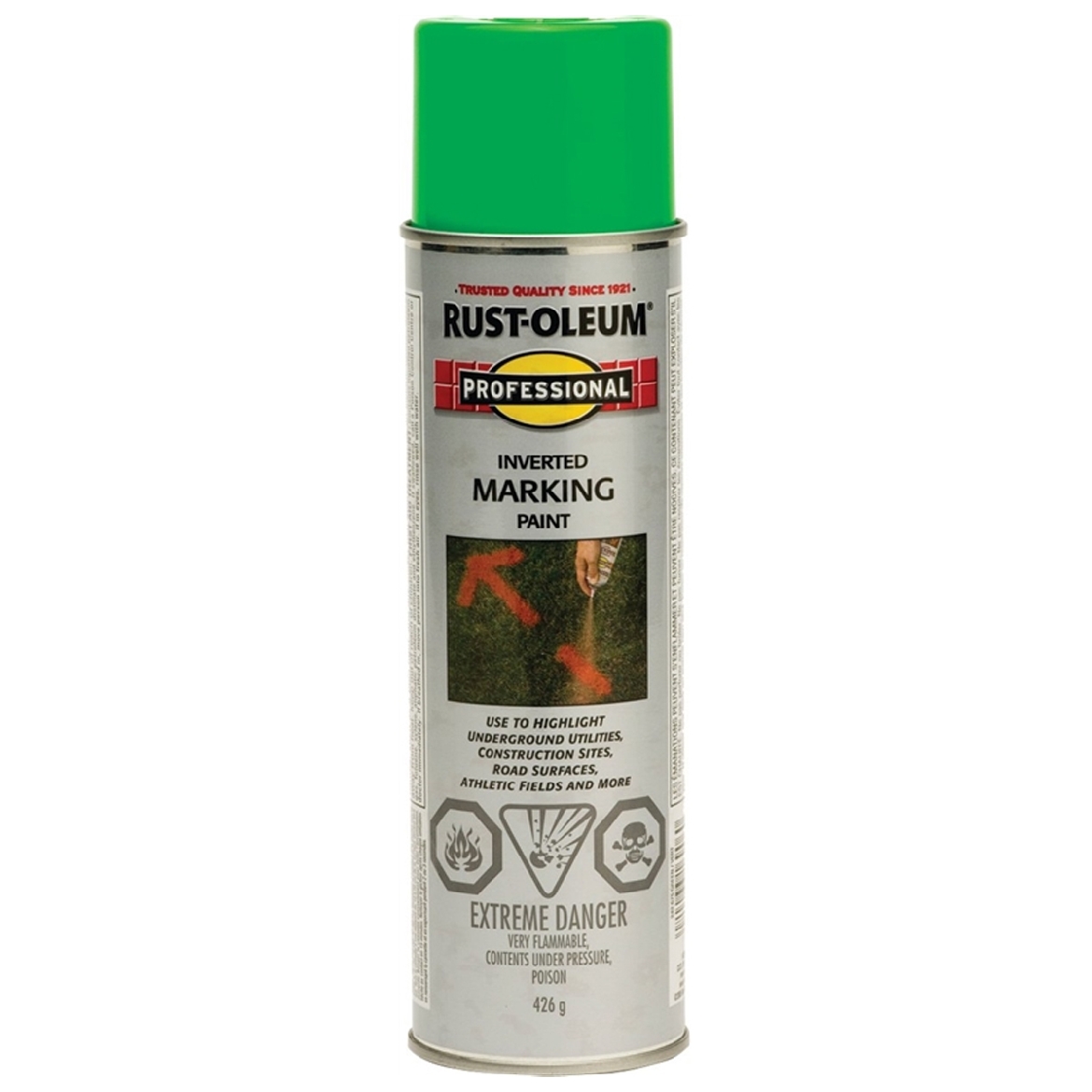 Picture of Professional Marking Paint 426g Flourescent Green