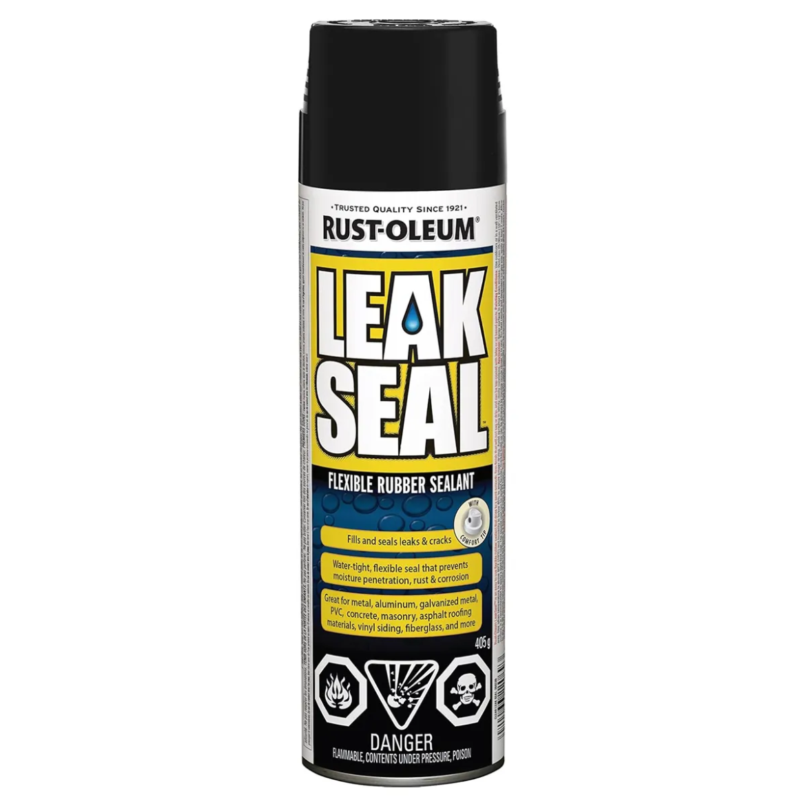 Picture of LEAKSEAL (TM) Flexible Rubber Sealant 405g Black