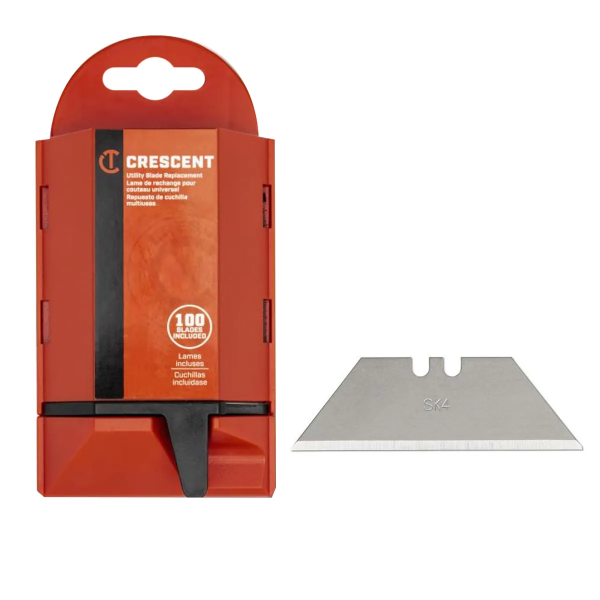 Picture of 100PK Utility Replacement Blades
