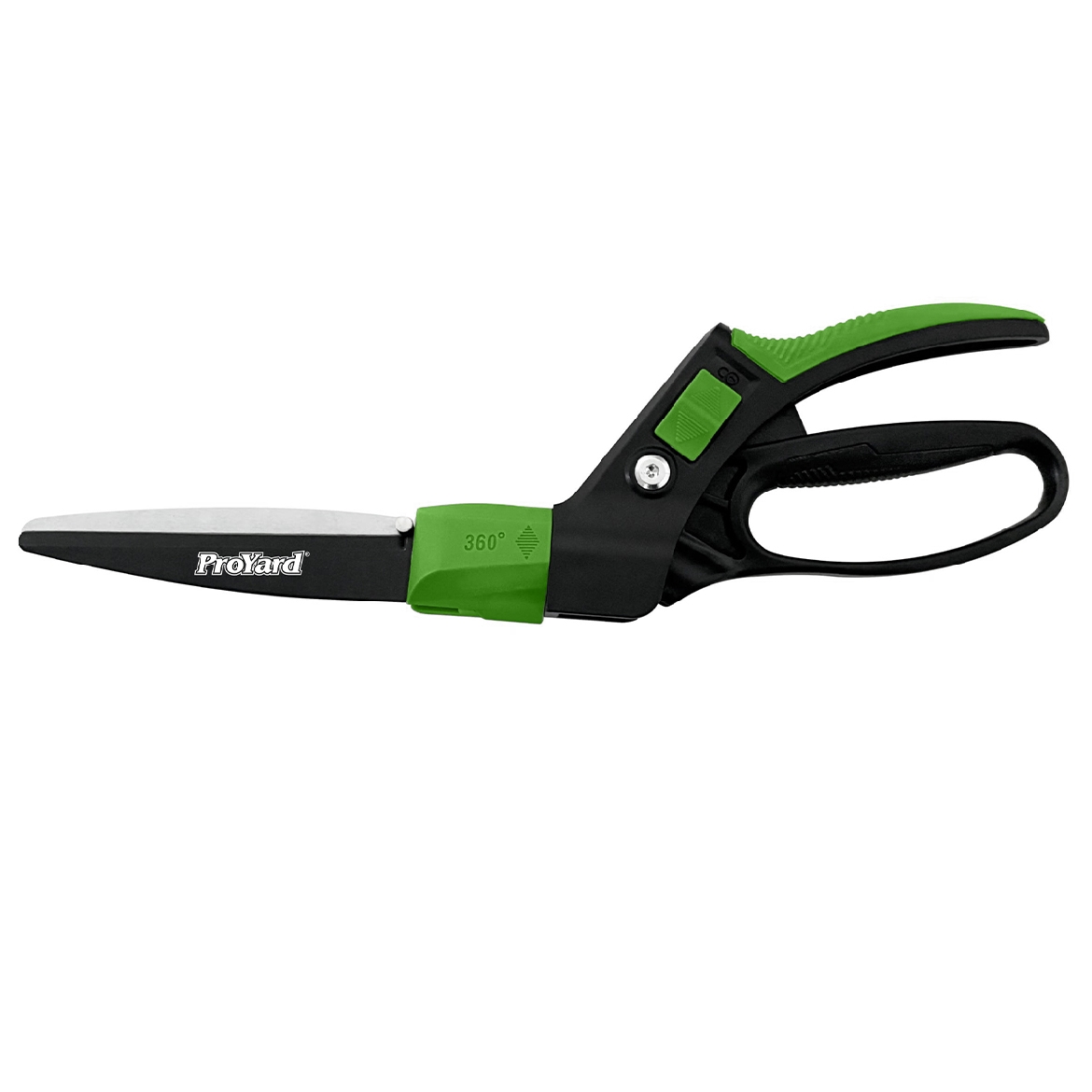 Picture of Grass Shear 360º  Rotating Head Teflon Coated  Blade TPR  ABS Grip