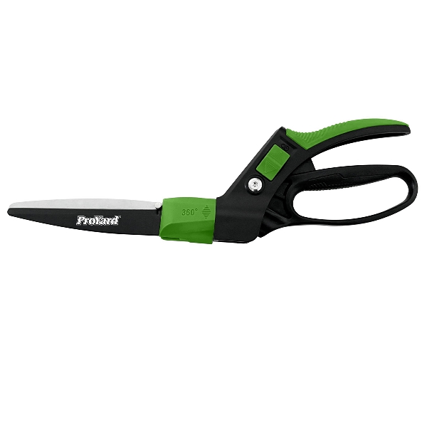 Picture of Grass Shear 360º  Rotating Head Teflon Coated  Blade TPR  ABS Grip
