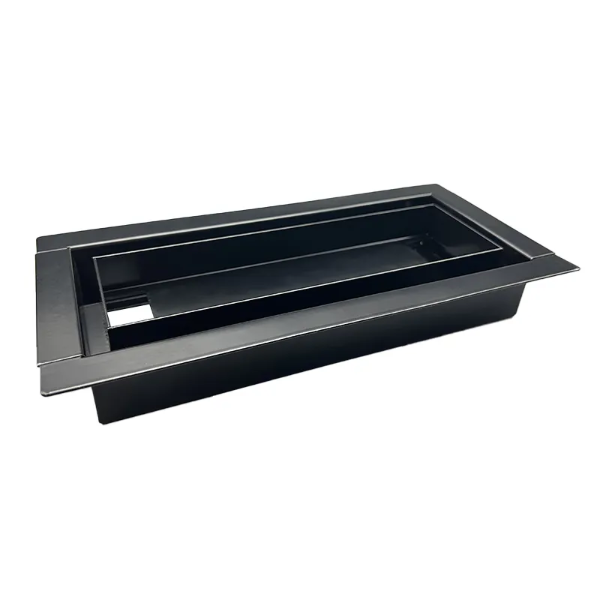 Picture of Floor Register Steel 3in x 10in Drop-in Black
