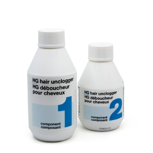 Picture of HAZ HG 2-Component Bathroom Drain Cleaner/ Hair Unclogger Kit