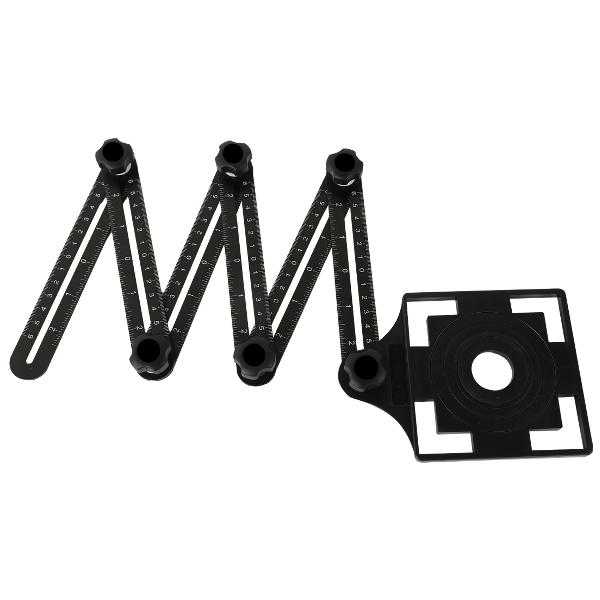 Picture of Foldable Multi-Angle Ruler With Hole Locator