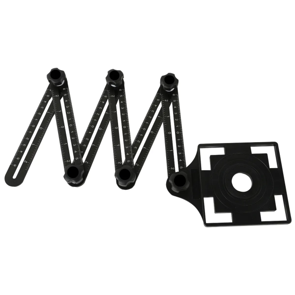 Picture of Foldable Multi-Angle Ruler With Hole Locator