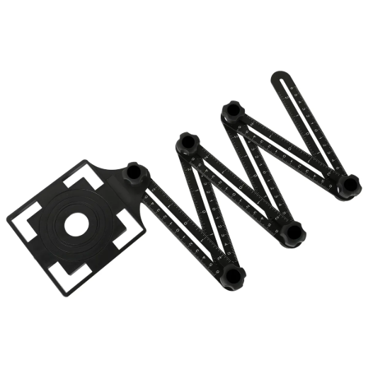 Picture of Foldable Multi-Angle Ruler With Hole Locator