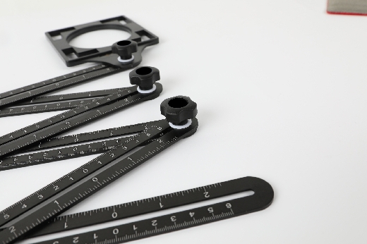 Picture of Foldable Multi-Angle Ruler With Hole Locator
