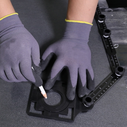 Picture of Foldable Multi-Angle Ruler With Hole Locator