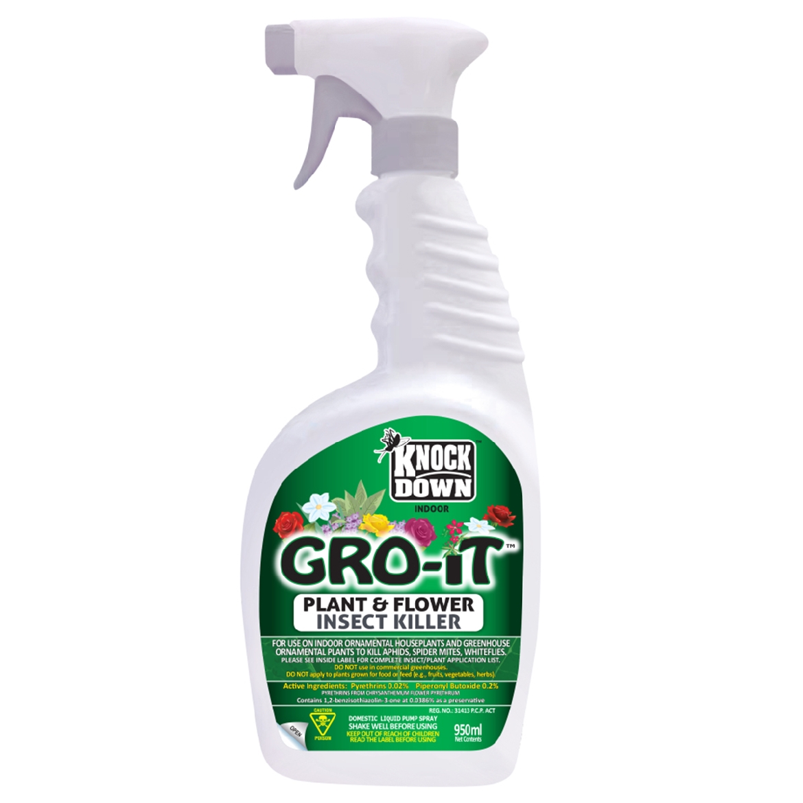 Picture of Gro-It Plants & Flowers Insect Killer RTU 950ml