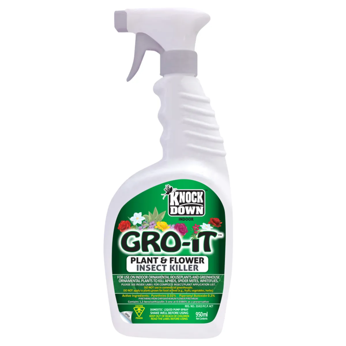 Picture of Gro-It Plants & Flowers Insect Killer RTU 950ml