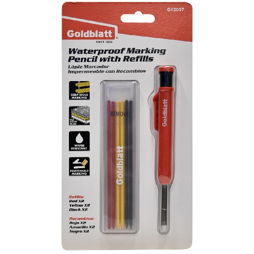 Picture of 7PC Waterproof Marking Pencil Set With 6-Leads