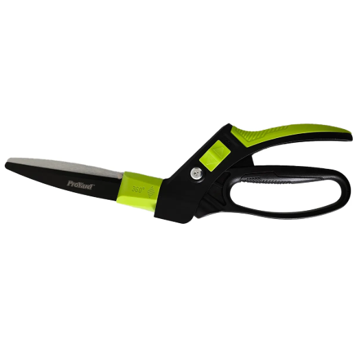 Picture of Grass Shear 360º  Rotating Head Teflon Coated  Blade TPR  ABS Grip
