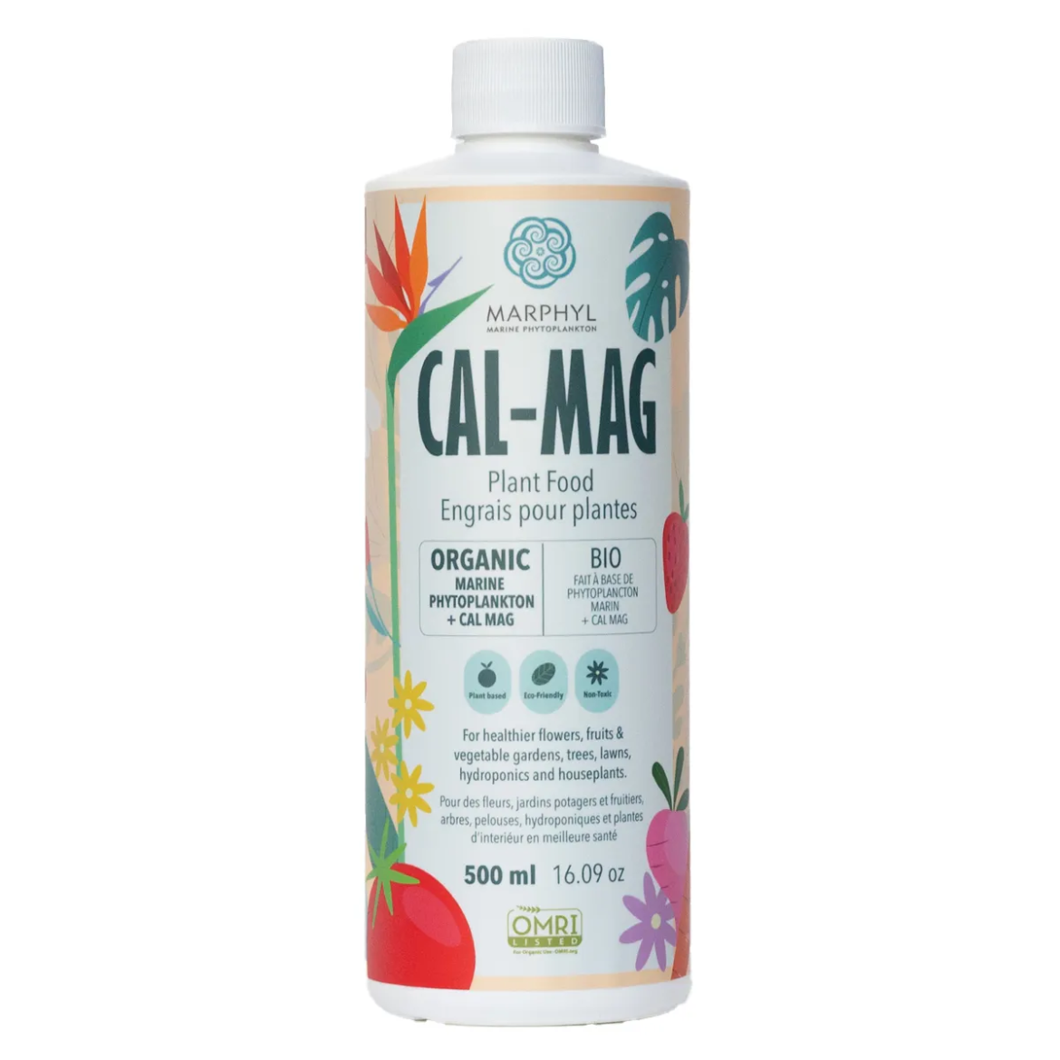 Marine Phytoplankton Organic Liquid Plant Food + CALMAG 500ml