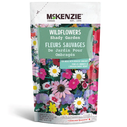 McKenzie Wildflower Seeds Shady Garden 198g/700sq/ft.