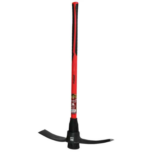 Mattock Pick 5LB 36in Fibreglass Handle