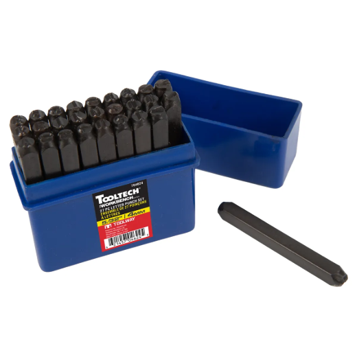 27PC Letter Punch Set 4mm